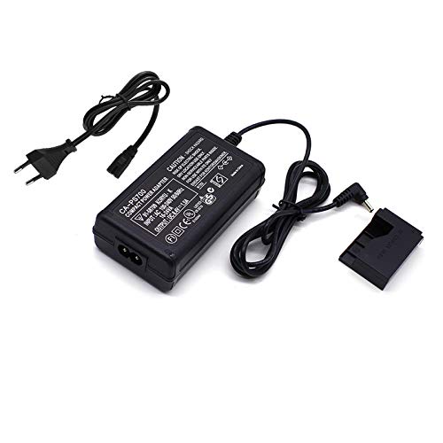 ACK-E15 Kit adaptador de alimentación CA repuesto Kit cargador acoplador CC DR-E15 compatible con cámaras Canon EOS Rebel SL1 Canon 100D DSLR.