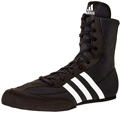 adidas Box Hog 2, Boxing Shoe Hombre, Core Black/Footwear White/Core Black, 41 1/3 EU