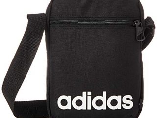 adidas GN1948 LINEAR ORG Sports bag unisex-adult black/white NS