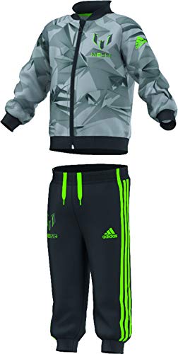 adidas I Mm Messi TS Chándal, Niños, Gris (Griosc/Blanco), para niño de 3-6 Meses