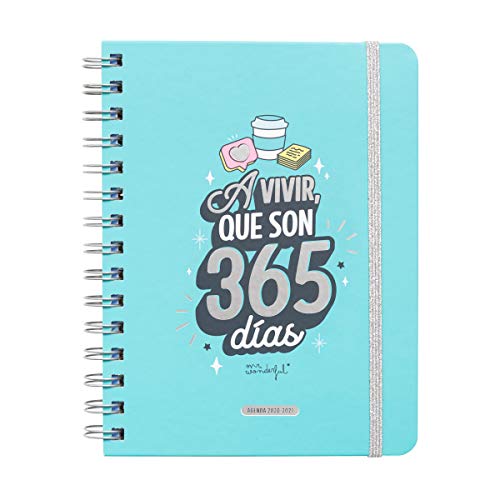 Agenda escolar 2020-2021 Semana vista - A vivir, que son 365 días