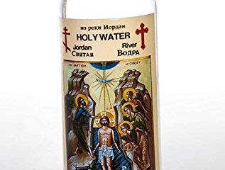 Agua Santa del río Jordán 300ml por Jerusalén