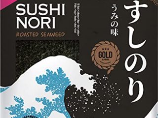 Allgroo (Almho) Alga Nori, hoja completa (10 hojas por paquete) 25 g