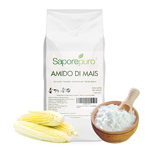 Almidón de Maíz - sin gluten - 1,5 Kg