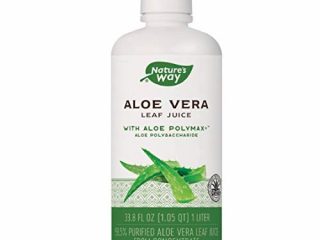 Aloe Vera, jugo de la hoja, 33,8 fl oz (1 litro) - Camino de la Naturaleza
