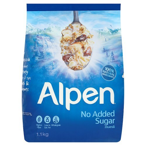 Alpen Muesli Sin Azúcar Añadido (1,1 Kg)