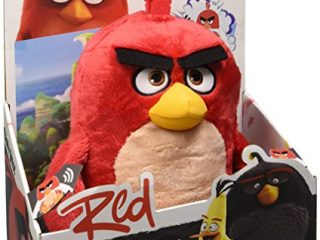 Angry Birds – Peluche Que Habla, Color Rojo