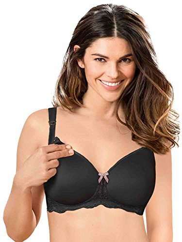 Anita Maternity Still-BH Mit Schale Miss Lovely Sujetador, Negro (Schwarz 001), 110G (Talla del Fabricante: 95G) para Mujer