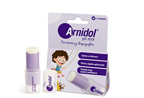Arnidol - Gel Stick, Refresca y Reconforta la Piel tras los pequeños Golpes, para Niños - 15 g