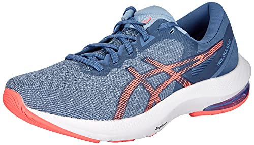 Asics Gel-Pulse 13, Zapatillas para Correr Mujer, Storm Blue/Blazing Coral, 40 EU
