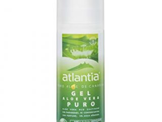 Atlantia Aloe Vera, Gel de Aloe Vera orgánico puro, sin aditivos ni conservantes, 200ml