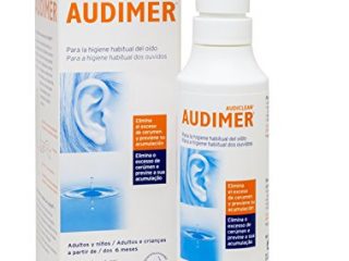 Audimer Spray Higiene Habitual del Oído Elimina Exceso de Cera y Previene la Acumulación de Cerumen Apto Uso Diario, 60 ml