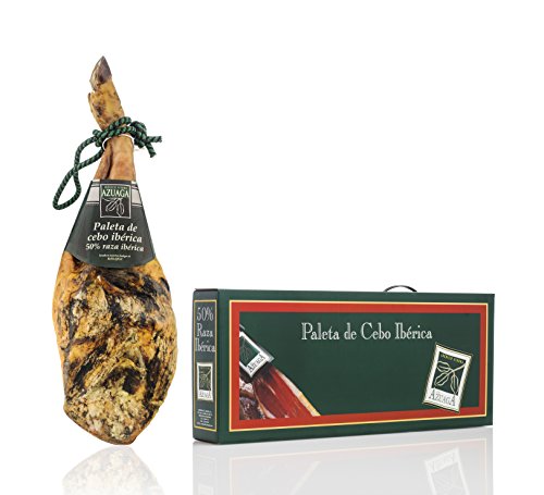Azuaga 47105 Paleta de Cebo Iberico con Hueso, 4750 gr