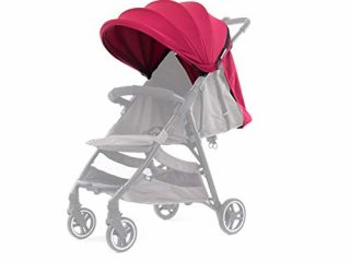 Baby Monsters Set de Capota Universal Kuki/Kuki Twin - Color Burdeos, Unisex
