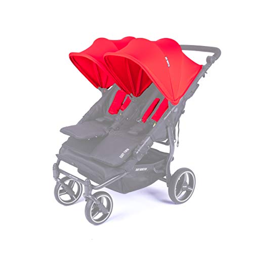 Baby Monsters Set Dos Capotas Easy Twin 2.0 2019 (Rojo)