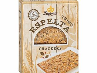 Bachman- Galletas Crackers Elaboradas con Trigo Espelta- Snack Saludable para Cualquier Momento del Día- 240 Gramos