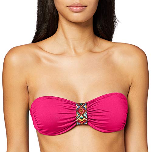 Banana Moon Thermo Ninabell, Parte superior del bikini Para Mujer, Rosa (FUSHIA LUX 30N53), L (talla del fabricante: 40)