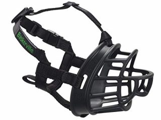 Baskerville Ultra - Bozal de goma, Negro, Talla 6 (Longitud: 10 cm/Anchura: 42 cm)