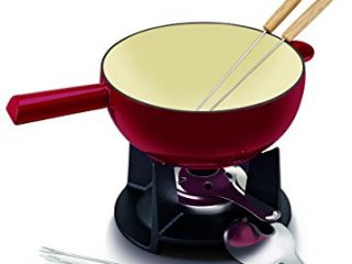 Beka Belledone Fondue de Queso, Hierro Fundido, Rojo, 20 cm
