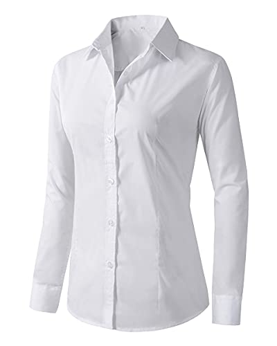 Benibos Camisa de trabajo formal para mujer