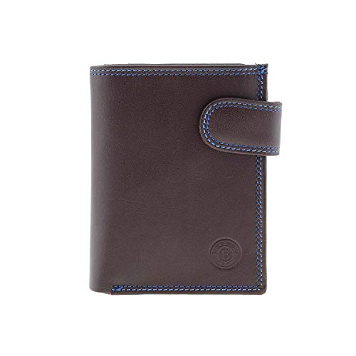 Billetero piel lisa Bellido monedero exterior Talla: U Color: MARRON