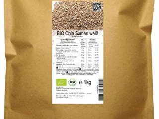 BIO las semillas blancas de Chía ( «Salvia hispanica» ) 1kg