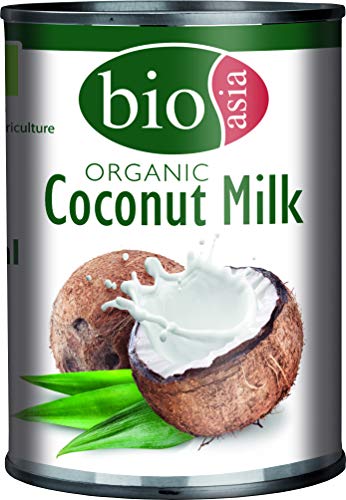 Bioasia Leche De Coco Bio, Cont. De Grasa, Aprox. 18% 400 ml (9819)