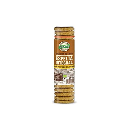 Biocop Galleta Espelta Integral Jengibre Limón - 250 g
