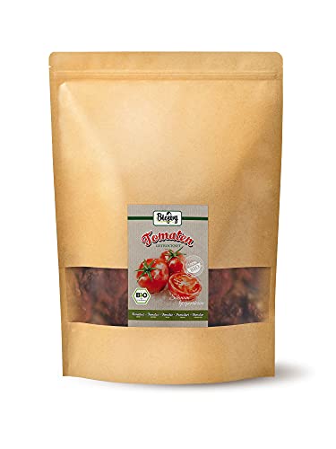 Biojoy Tomates secos BIO sin aceite, naturales y sin conservantes sulfurosos (1 kg)