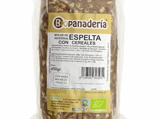 Biopanadería Pan de Molde de Espelta Integral con Cereales 450g Ecológico con Masa Madre Natural de Elaboración Artesanal