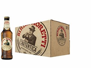 Birra Moretti cerveza lager italiana caja 24 botellas 33 cl - 7920 ml