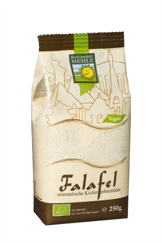 Bohlsener Mühle Falafel Mix Bio - 6 Paquetes de 250 gr - Total: 1500 gr