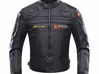 BORLENI Chaqueta de moto a prueba de viento motocicleta armadura de equipo de protección otoño invierno verano para hombre de toda estaciòn