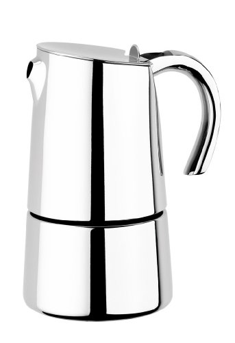 BRA Braisogona_A170503 Bella - Cafetera, Capacidad 10 Tazas, Acero Inoxidable 18/10