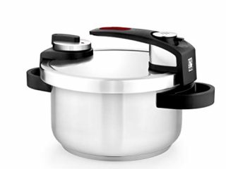 BRA Tekna Olla a Presión Rápida, Acero Inoxidable, Gris, 22 cm