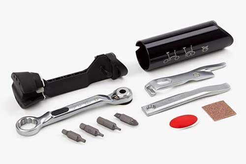 Brompton Kit de Herramientas Original para Bicicleta Plegable Pieza, Unisex, Plata, Talla única