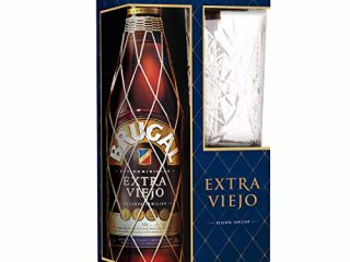 Brugal Extra Viejo Ron Dominicano y Estuche Vaso Alto, 700ml