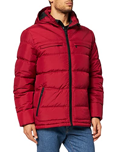 Bugatti Jacke Chaqueta, Rot, 48 para Hombre