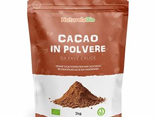 Cacao Ecológico en Polvo 1 Kg. Organic Cacao Powder. Bio, Natural y Puro producido a partir de Granos de Cacao Crudo. Cultivado en Perú a partir de la planta Theobroma Cacao.