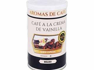Café Vainilla | Café Molido 100% Arábica | 100 gr | Intensidad Suave | Procedente del Centro y Sur de América | Café Molido Natural Ligeramente Tostado