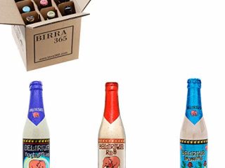 Caja selección de cerveza Delirium Tremens. Caja con 9 cervezas Delirium Tremens, la mejor cerveza del Mundo Beer World Idol 2018.