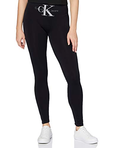 Calvin Klein Liberty-Mallas para Mujer (1 par), Negro, L