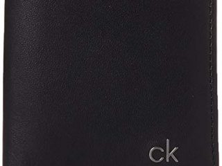 Calvin Klein - Smooth CK Mini NS 6 CC Coin Pass, Monederos Hombre, Negro (Black), 0.1x0.1x0.1 cm (B x H T)