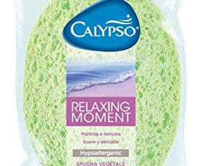 Calypso Body Emotion - Relaxing moment - Esponja vegetal con algodón y lino (colores aleatorios)