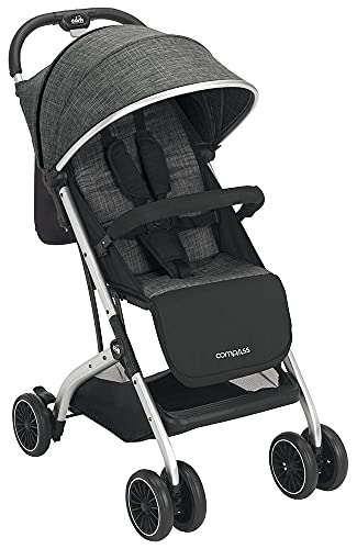 CAM Il Mondo del Bambino - art.832AM - Cochecito Compass - 6900g - MELANGE ANTRACITA