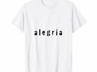 CAMISETA ALEGRIA Camiseta