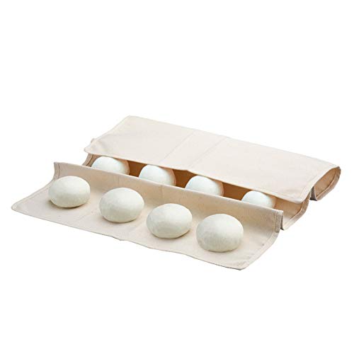 CANDeal 2 paños profesionales de fermentación para pastelería, paño de lino para panadería, paño de fermentación, paño de lino, herramientas de horneado para baguette y masa de pan, 36 x 45 cm