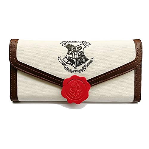 Cartera de Mujer Para Fanáticos de Harry Potter Diseñan Hogwarts Cartera Tarjetero Mujer Cartera Tela