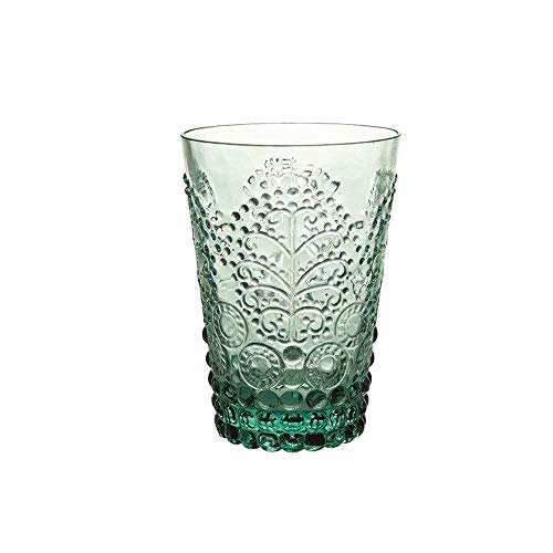 Casa Alegre Tree Set de 6 vasos, Vidrio, Menta