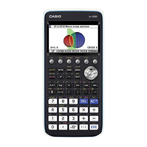 Casio FX-CG50 - Calculadora Gráfica, Pantalla a Color Alta Resolución, Color Negro